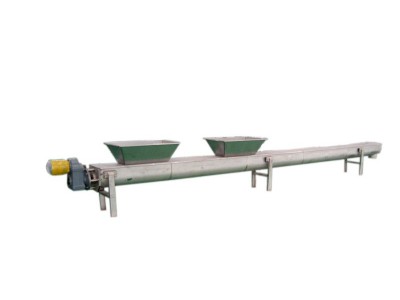 Axis less screw conveyor